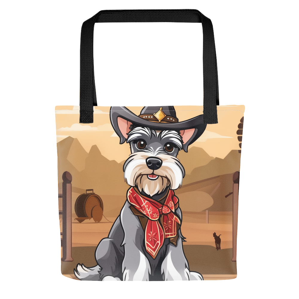 PugMug Custom Miniature Schnauzer Tote