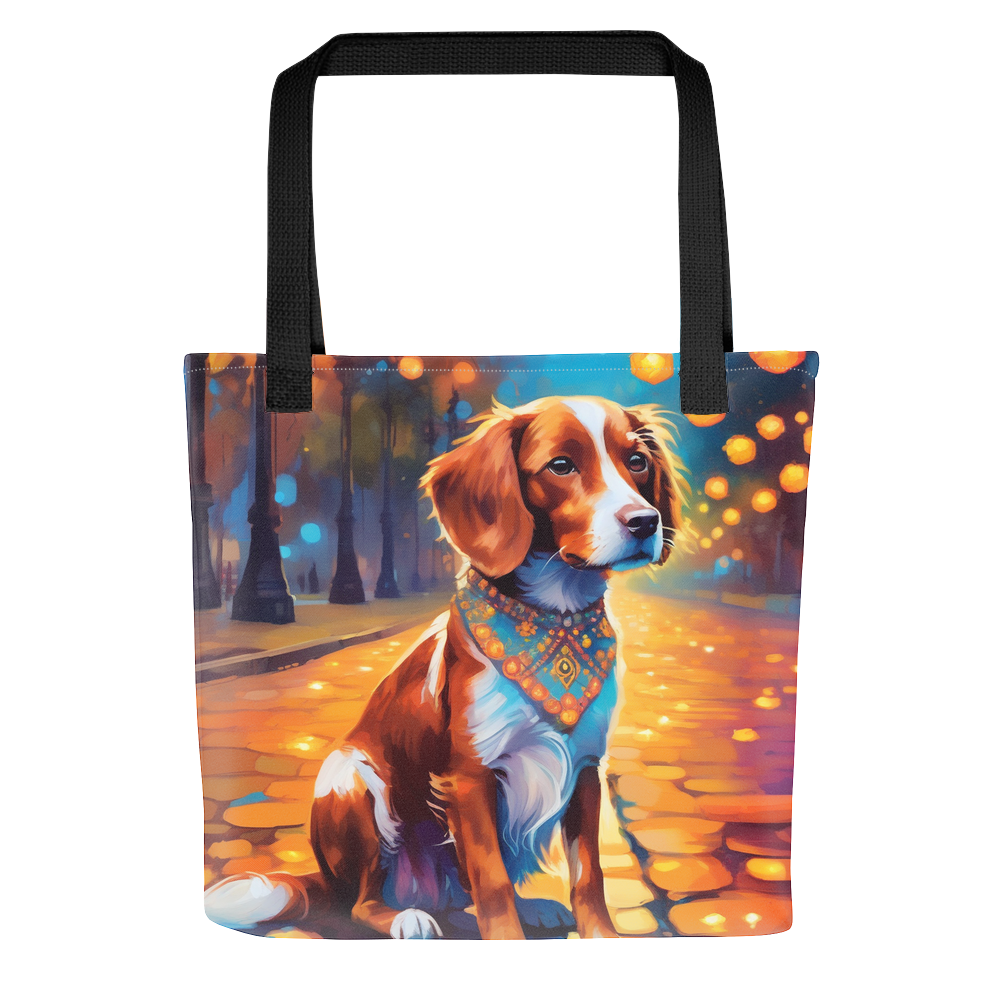 PugMug Custom Brittany Dog Tote