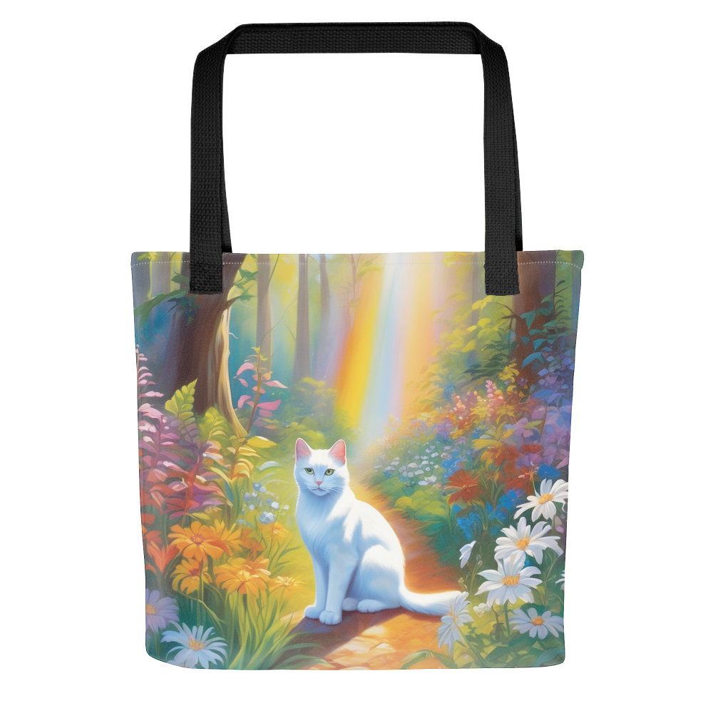 PugMug Custom White Companion Cat Tote