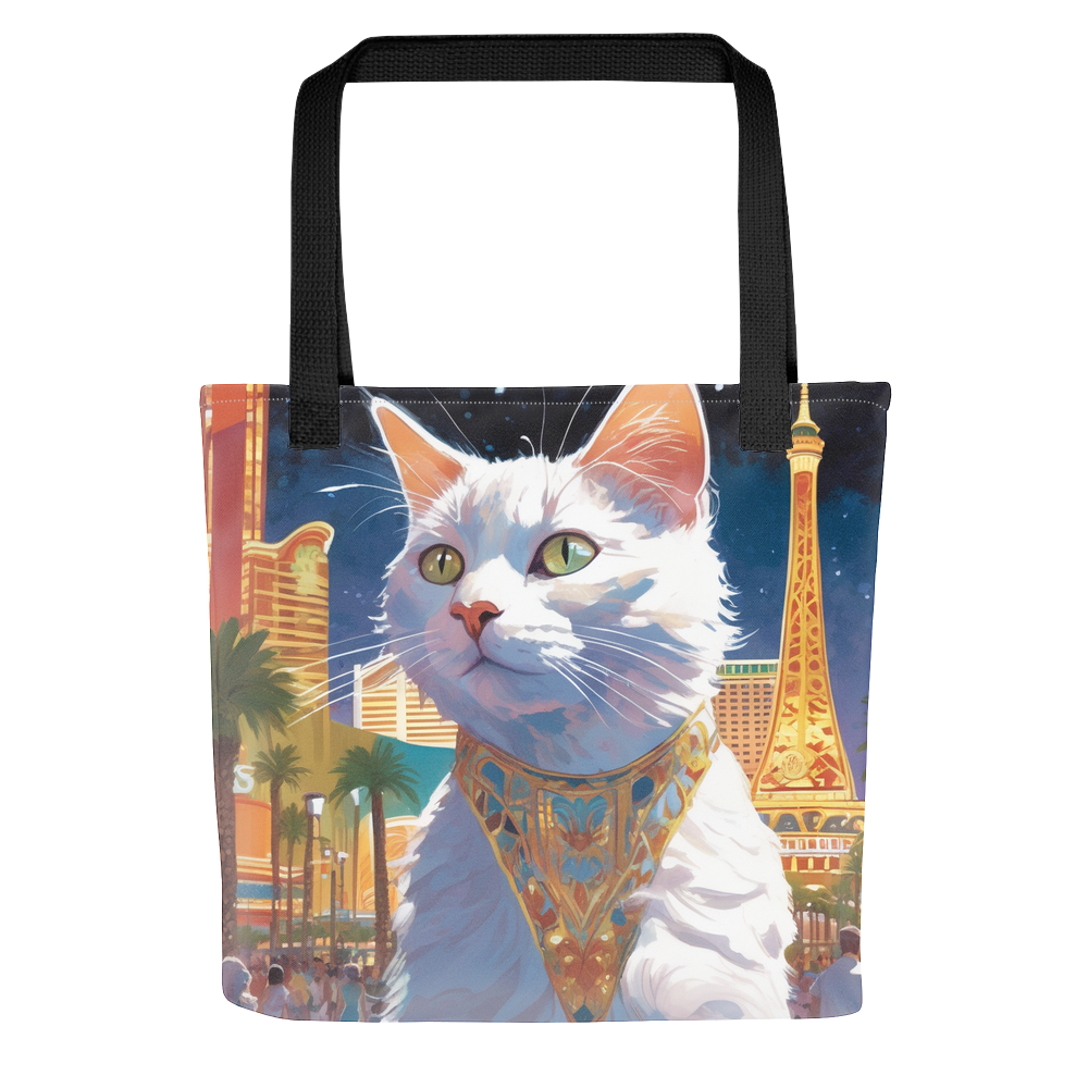 PugMug Custom White Companion Cat Tote
