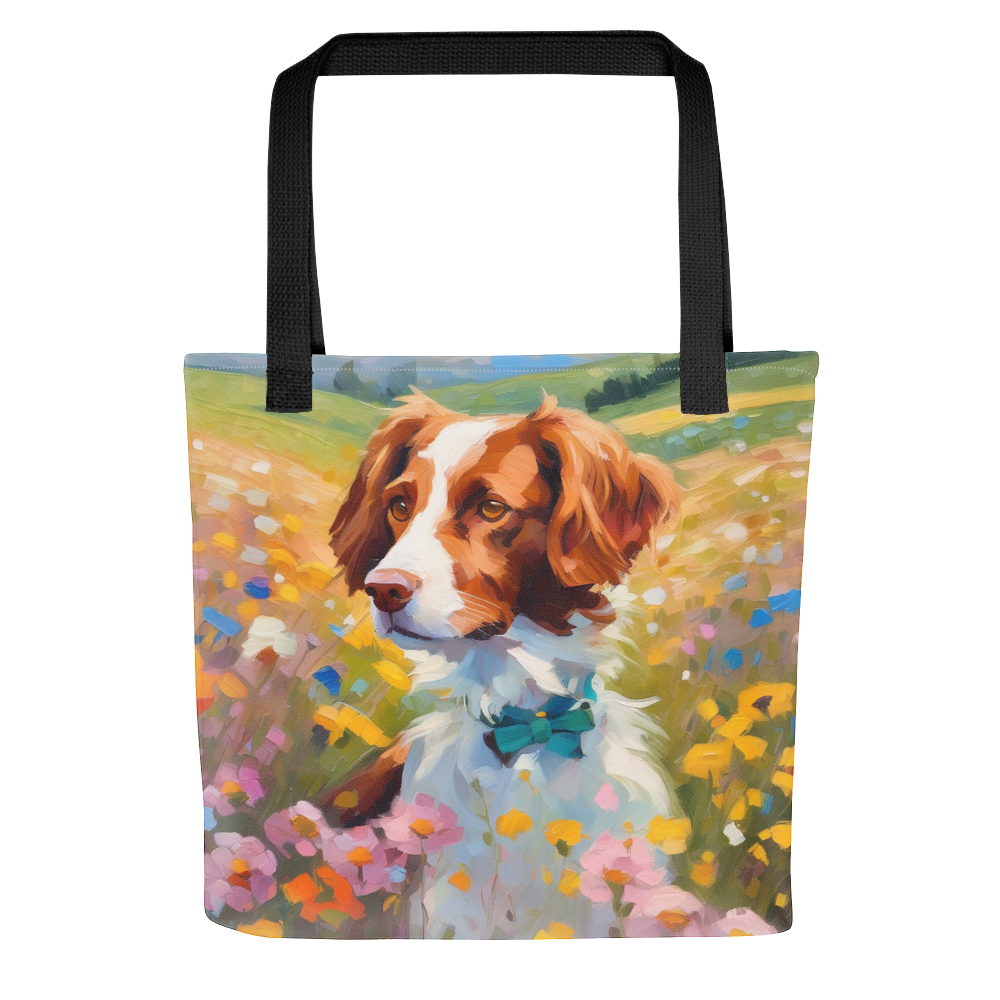 PugMug Custom Brittany Dog Tote
