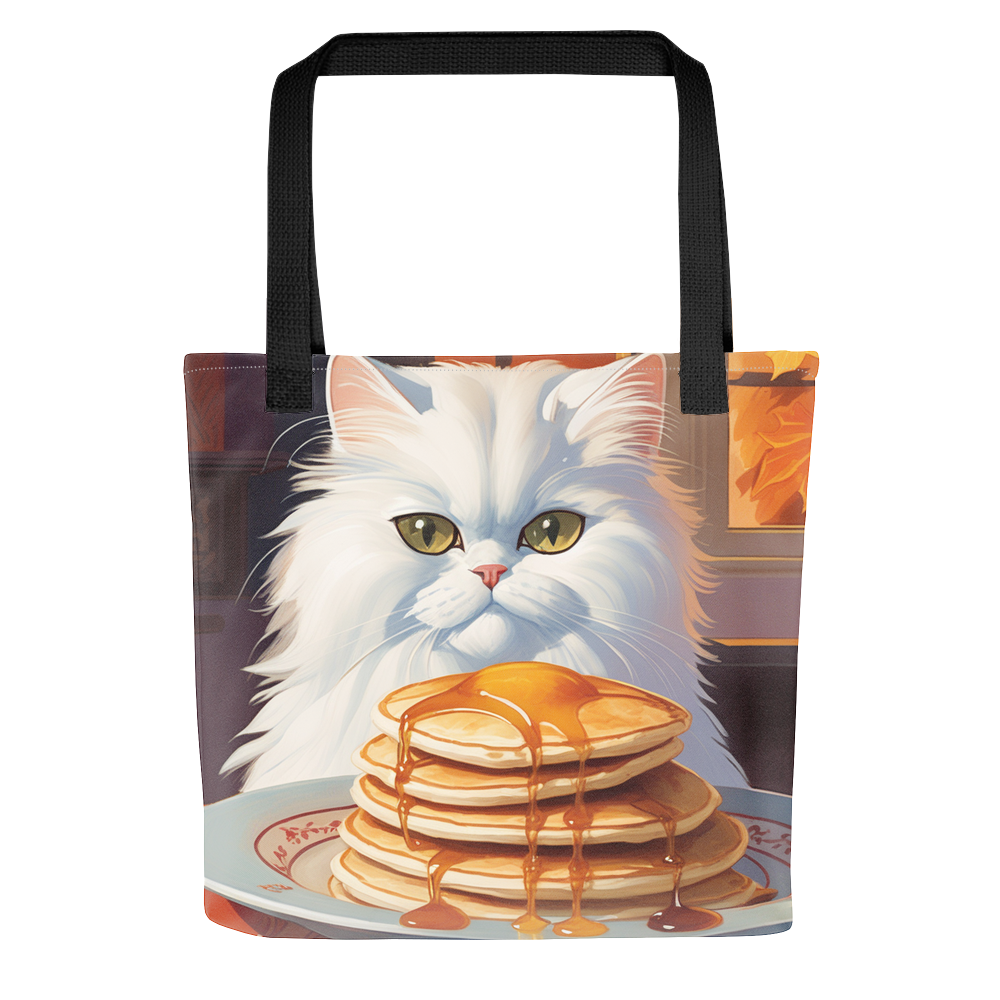 PugMug Custom White Persian Cat Tote