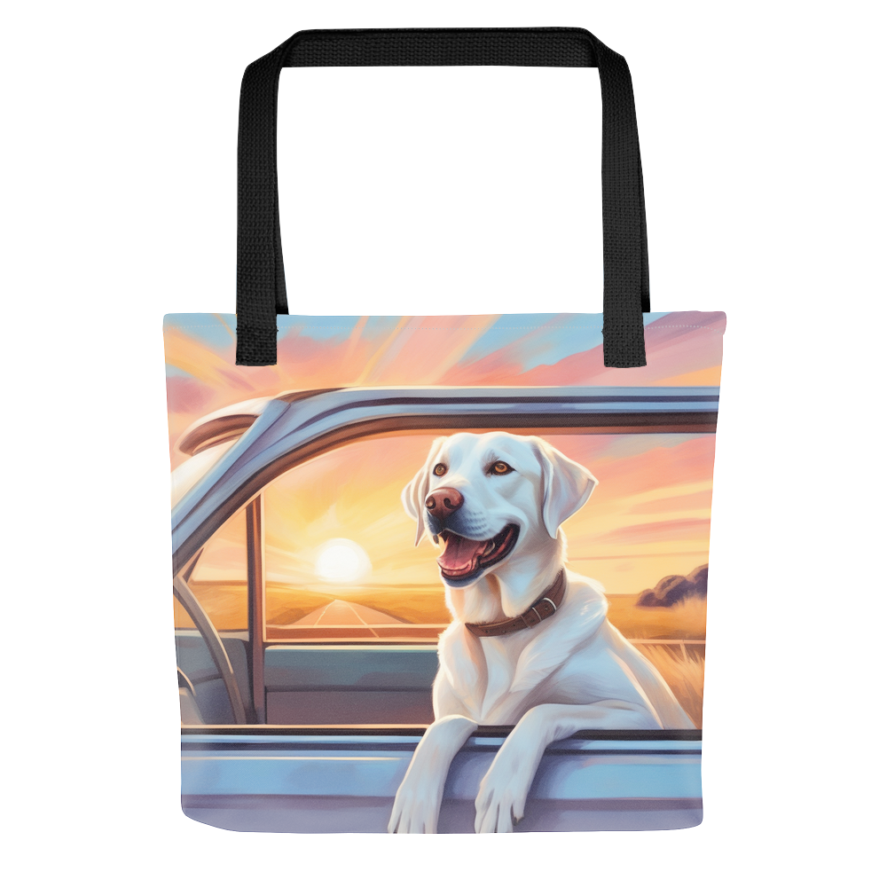 PugMug Custom White Labrador Retriever Tote