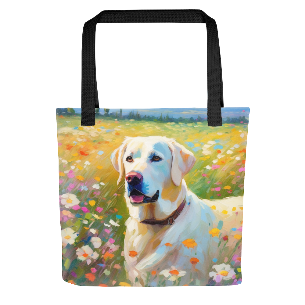 PugMug Custom White Labrador Retriever Tote
