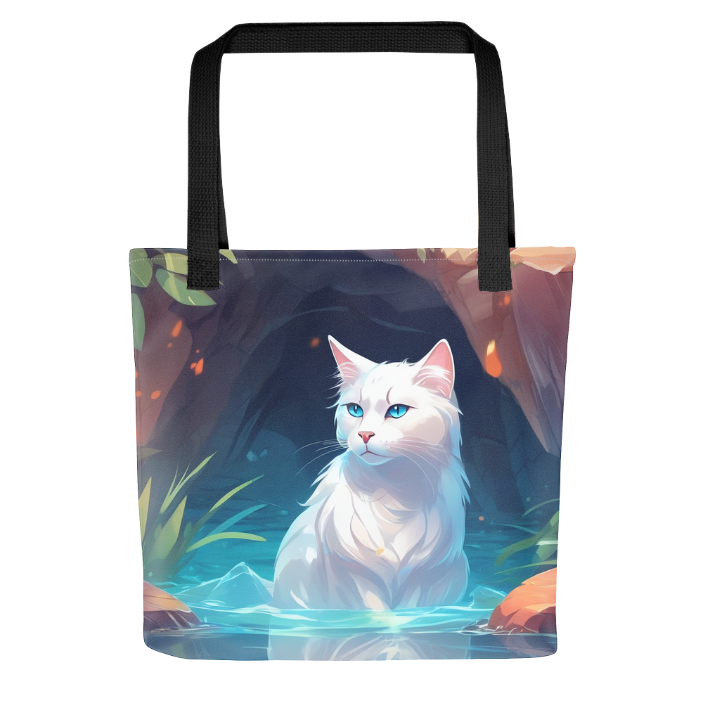 PugMug Custom White Companion Cat Tote
