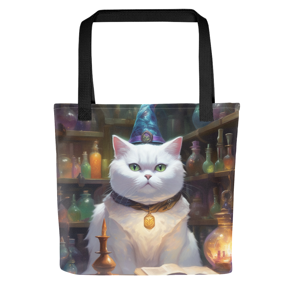 PugMug Custom White British Shorthair Cat Tote