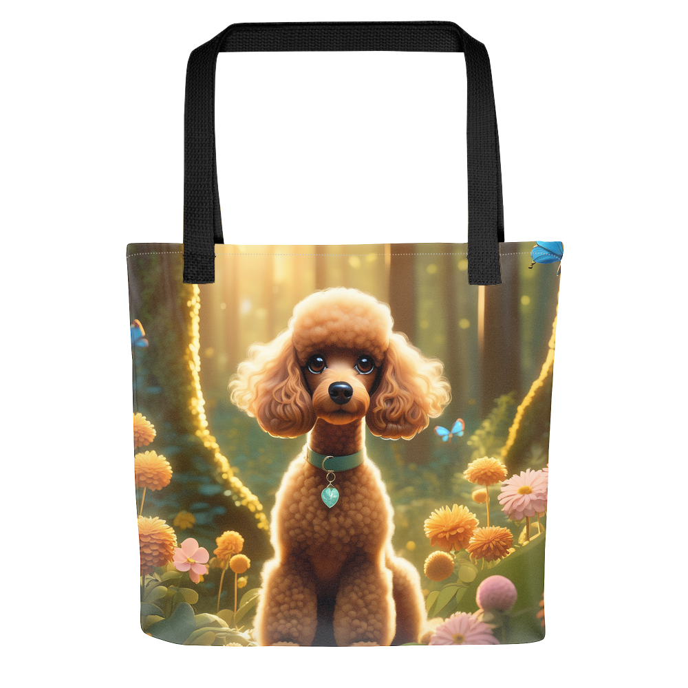 PugMug Custom Tan Poodle Tote