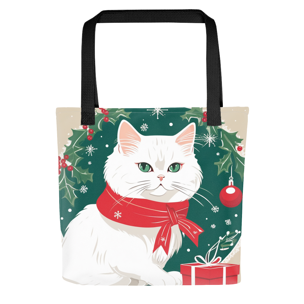 PugMug Custom White Persian Cat Tote