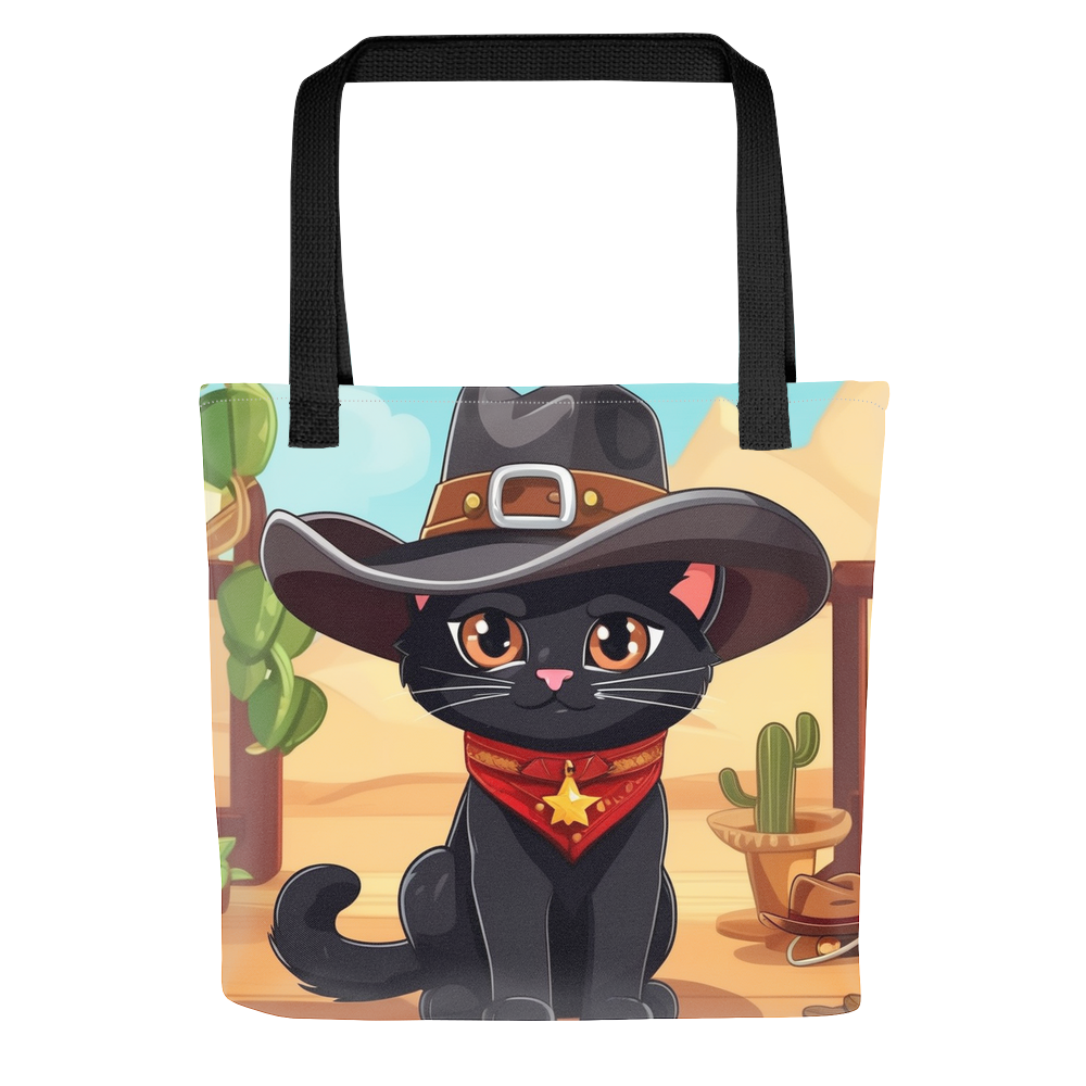 PugMug Custom Black Exotic Cat Tote
