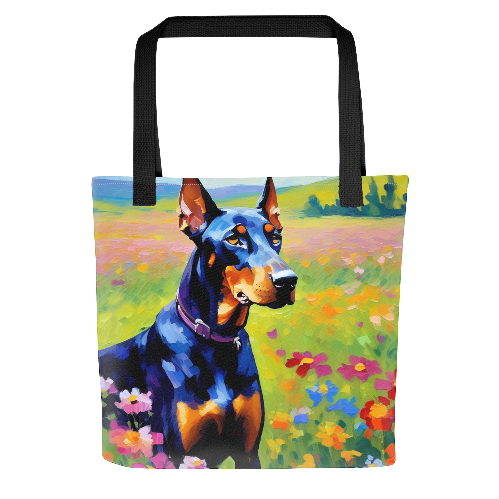 PugMug Custom Doberman Pinscher Tote