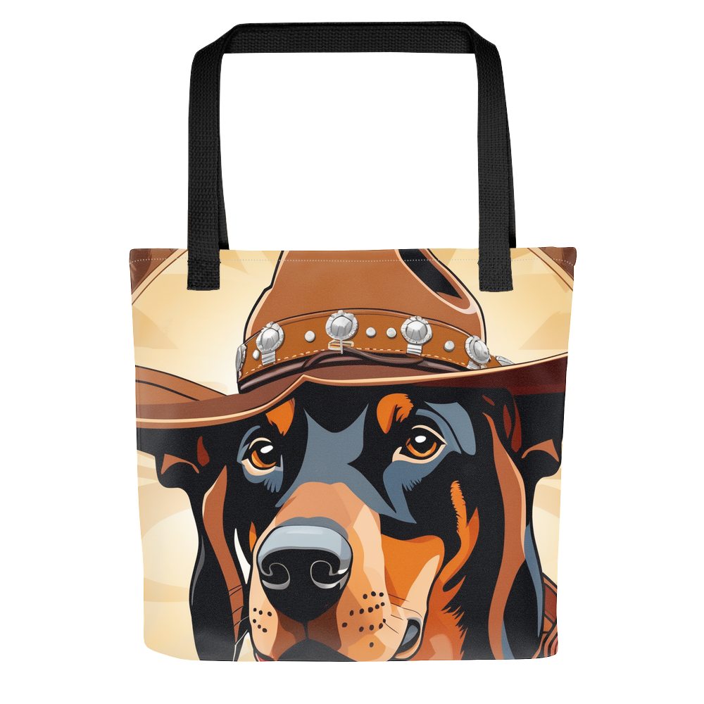 PugMug Custom Doberman Pinscher Tote
