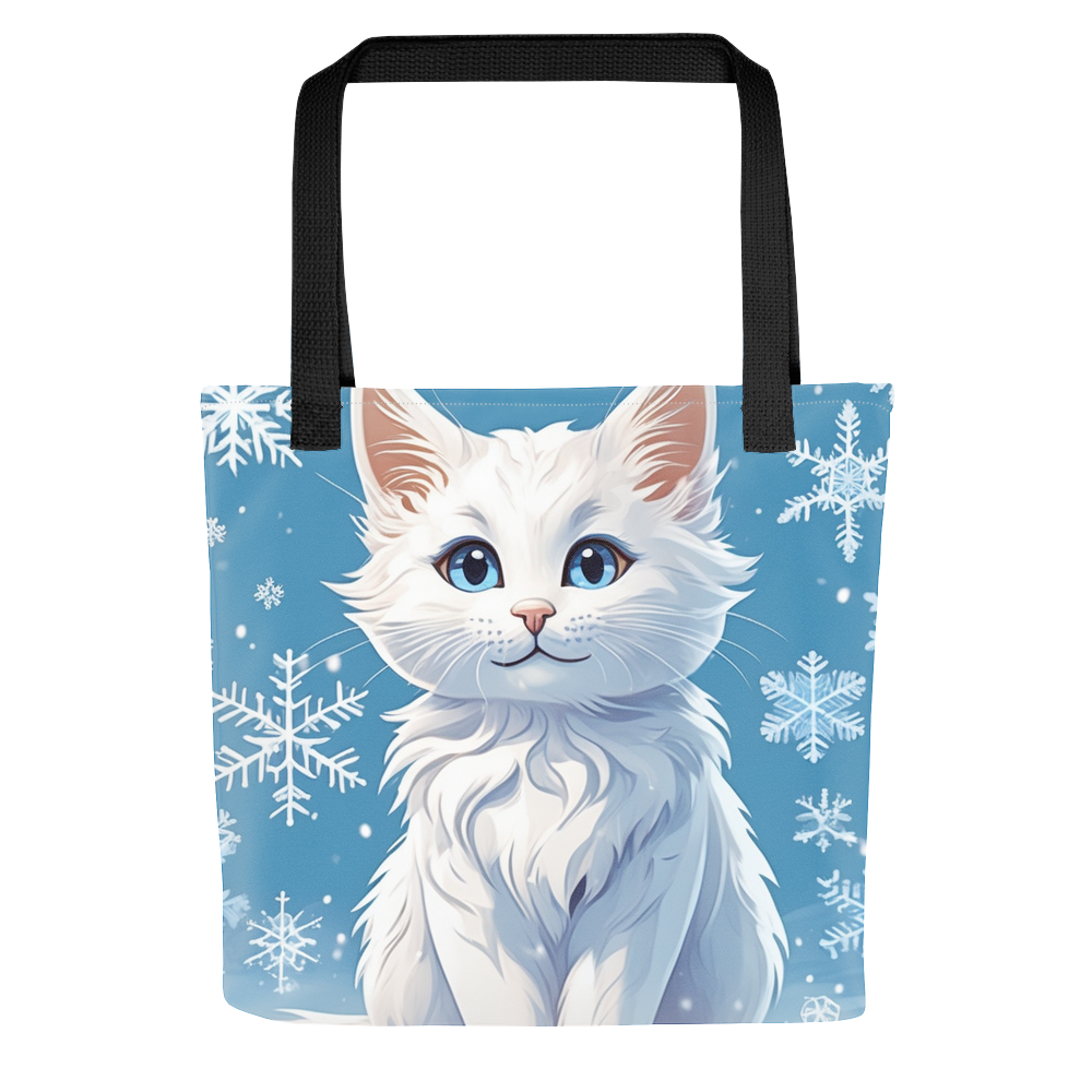 PugMug Custom White Companion Cat Tote