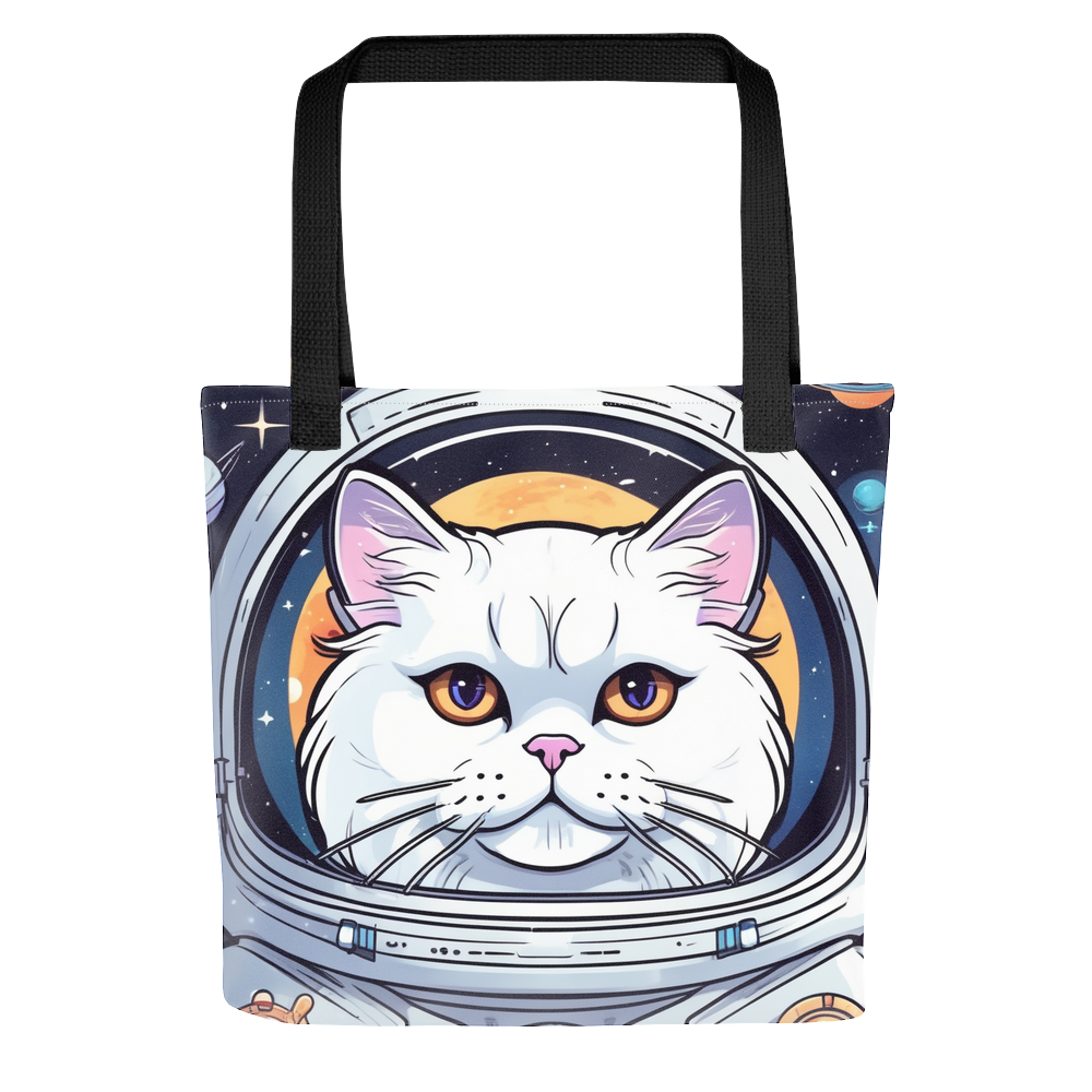 PugMug Custom White Persian Cat Tote