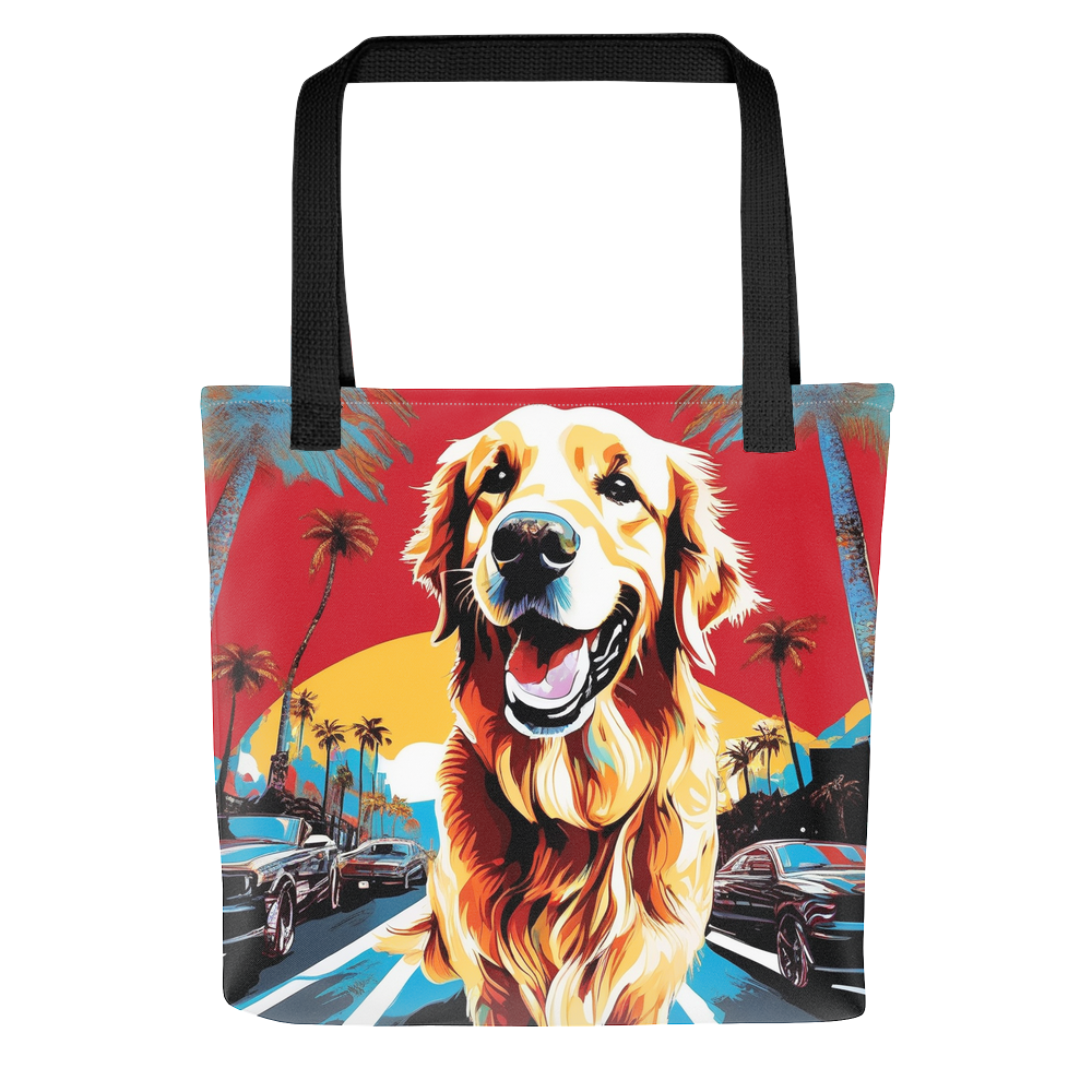 PugMug Custom Golden Retriever Tote