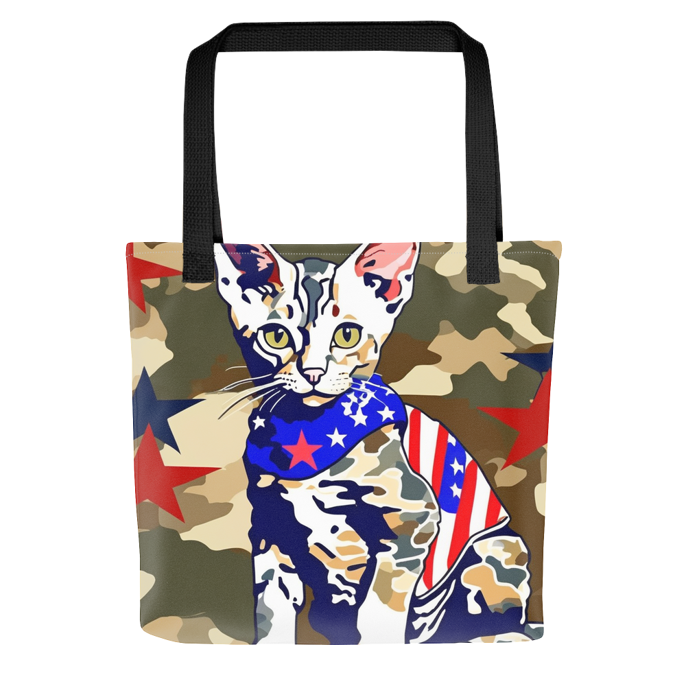 PugMug Custom Tabby Devon Rex Cat Tote
