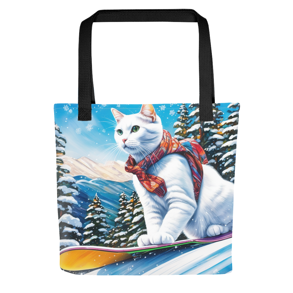 PugMug Custom White Companion Cat Tote