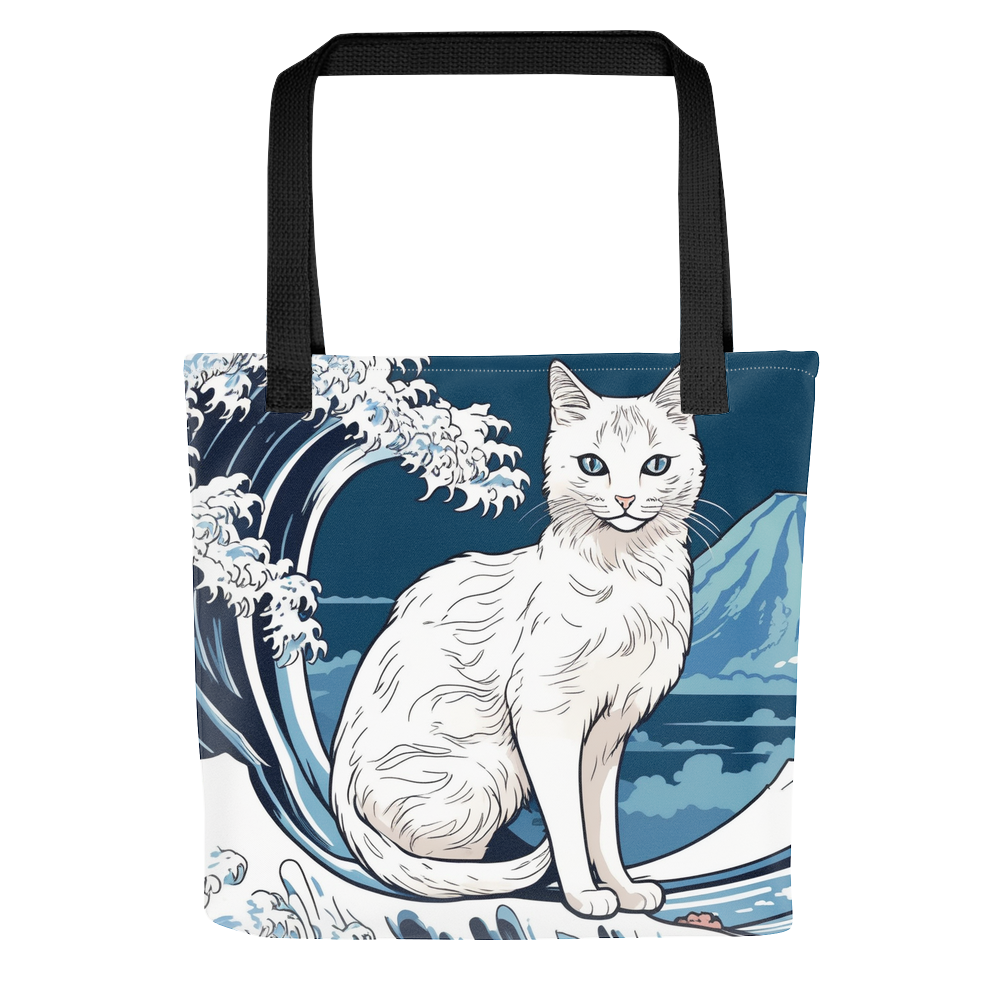 PugMug Custom White Companion Cat Tote