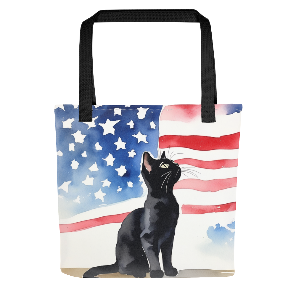 PugMug Custom Black Companion Cat Tote
