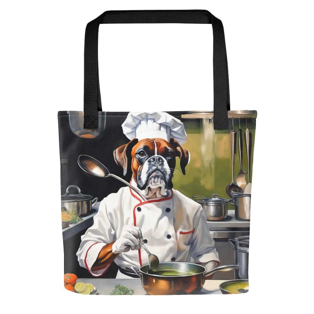 PugMug Custom Boxer Dog Tote