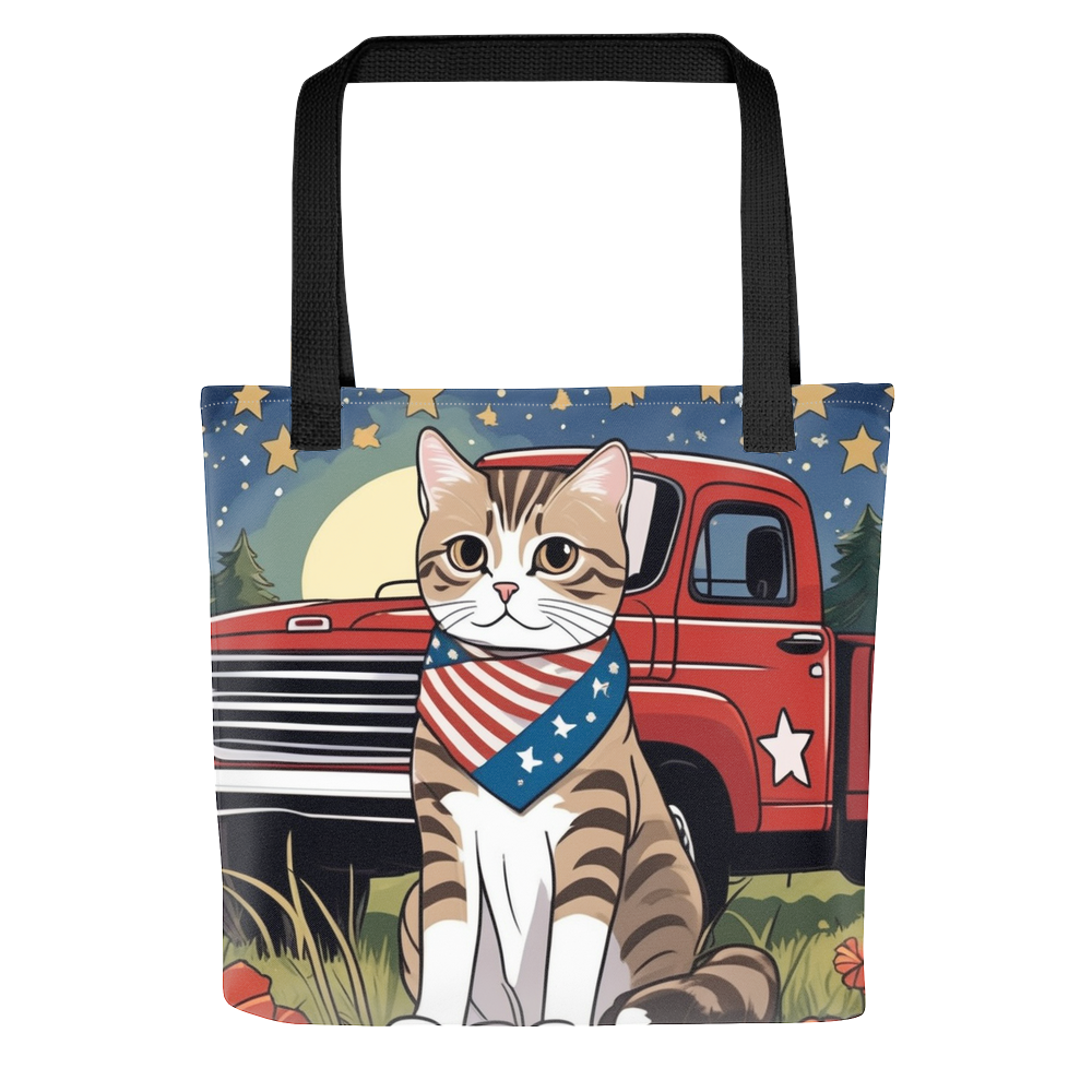 PugMug Custom Tabby Scottish Fold Cat Tote