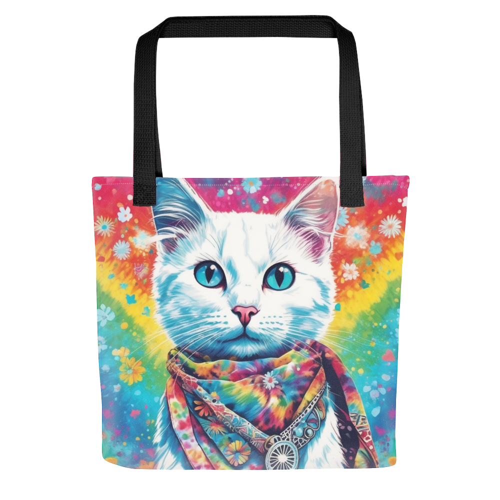 PugMug Custom White Companion Cat Tote