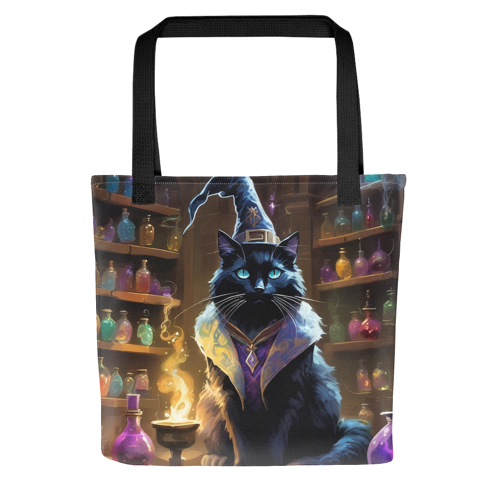 PugMug Custom Black Ragdoll Cat Tote