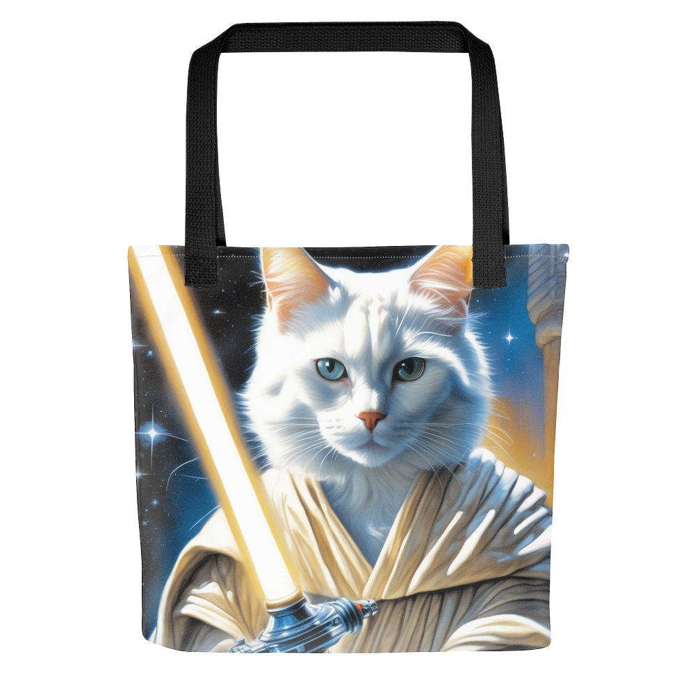 PugMug Custom White Companion Cat Tote