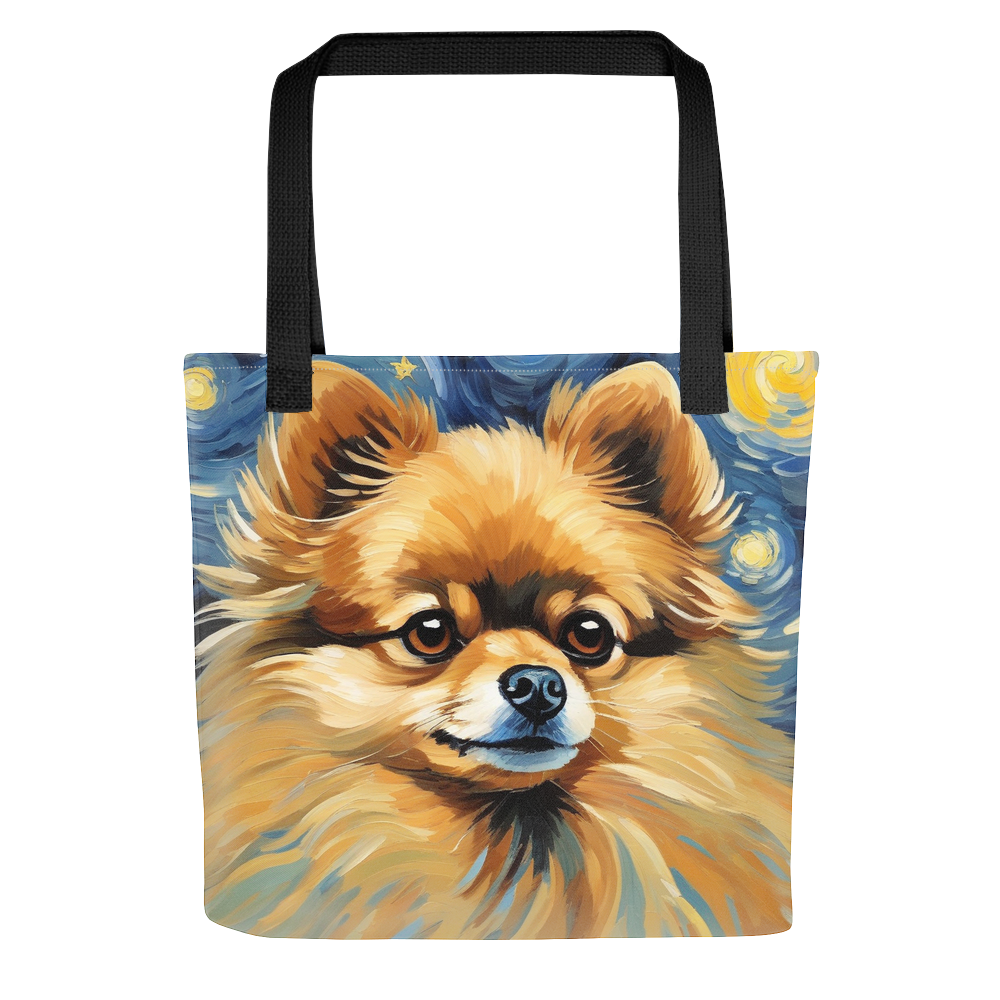 PugMug Custom Tan Pomeranian Tote
