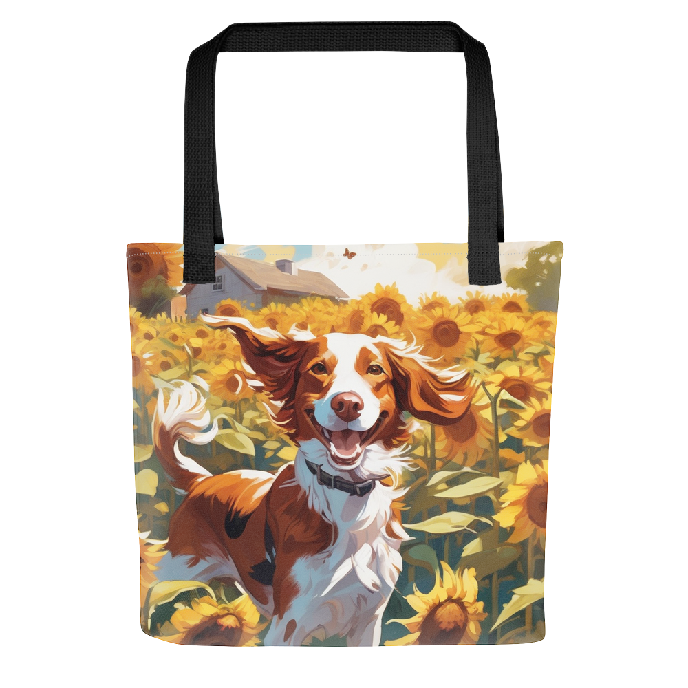 PugMug Custom Brittany Dog Tote