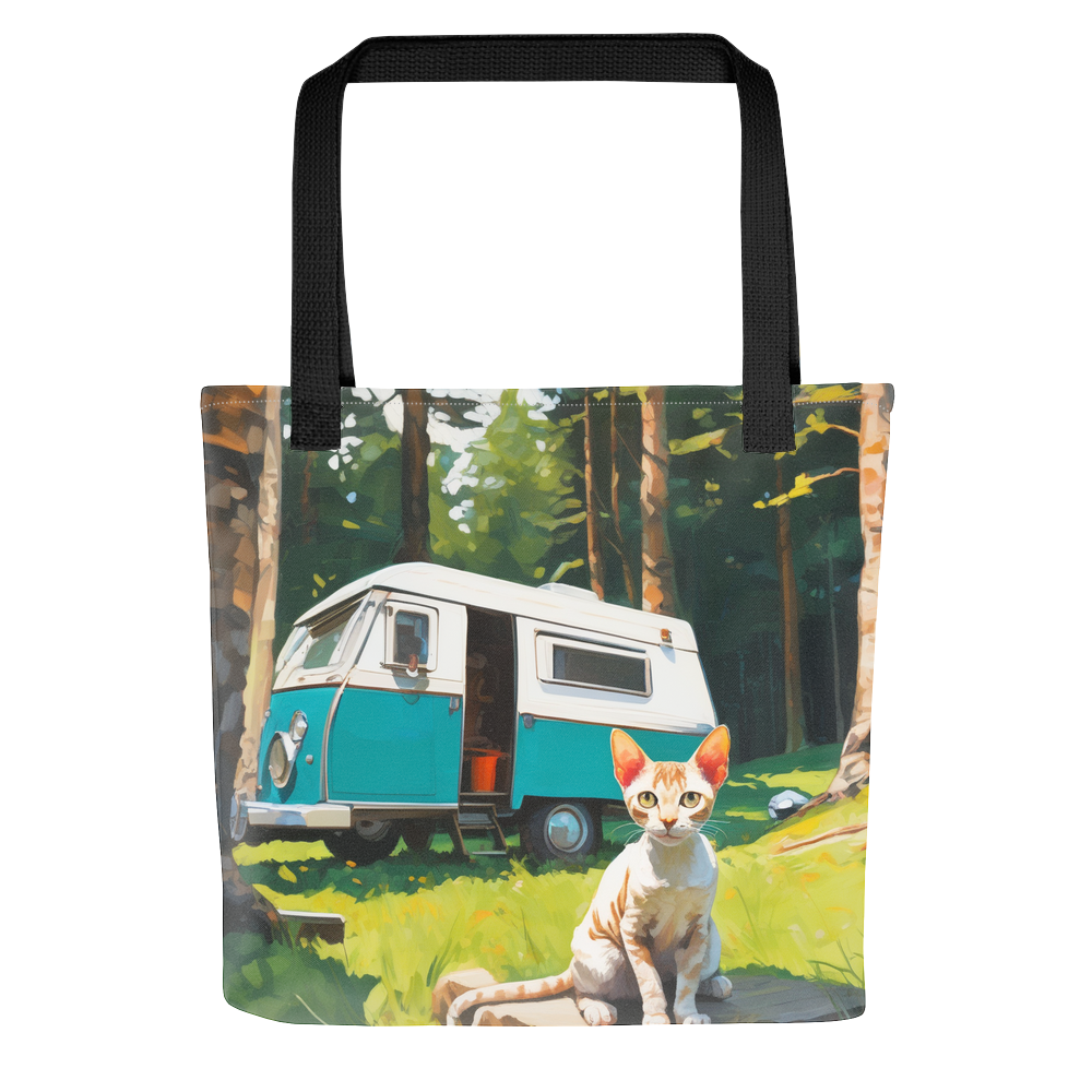 PugMug Custom Tabby Devon Rex Cat Tote