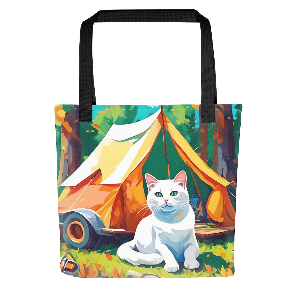 PugMug Custom White Companion Cat Tote
