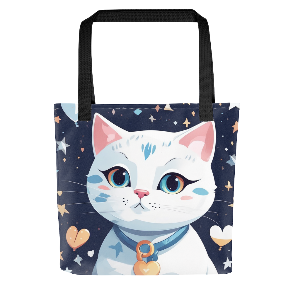 PugMug Custom White Companion Cat Tote
