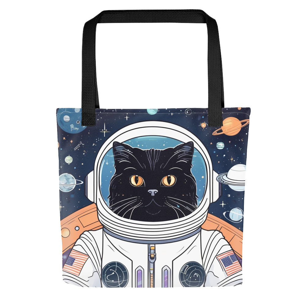 PugMug Custom Black Persian Cat Tote