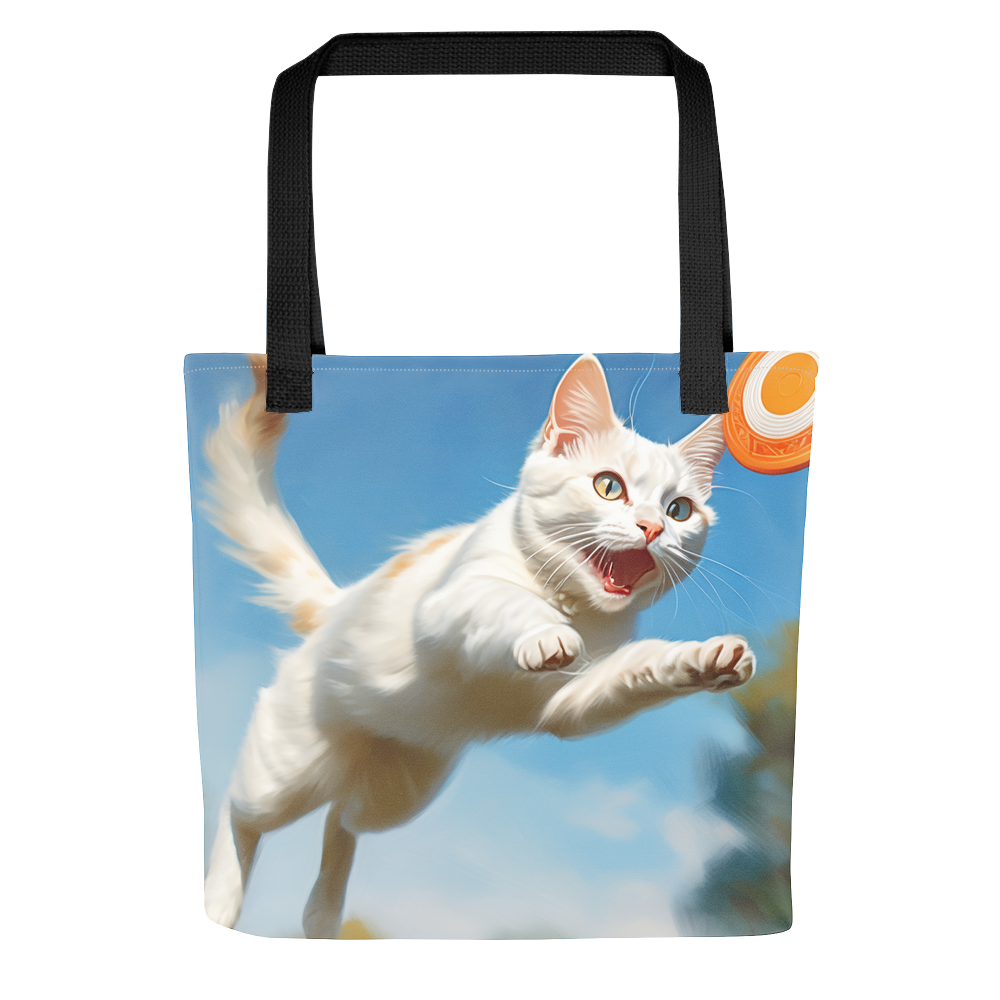 PugMug Custom White Companion Cat Tote