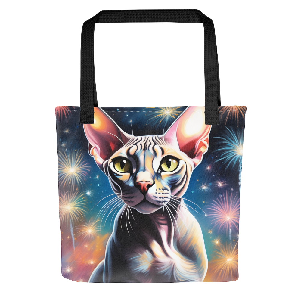 PugMug Custom Tabby Sphynx Cat Tote