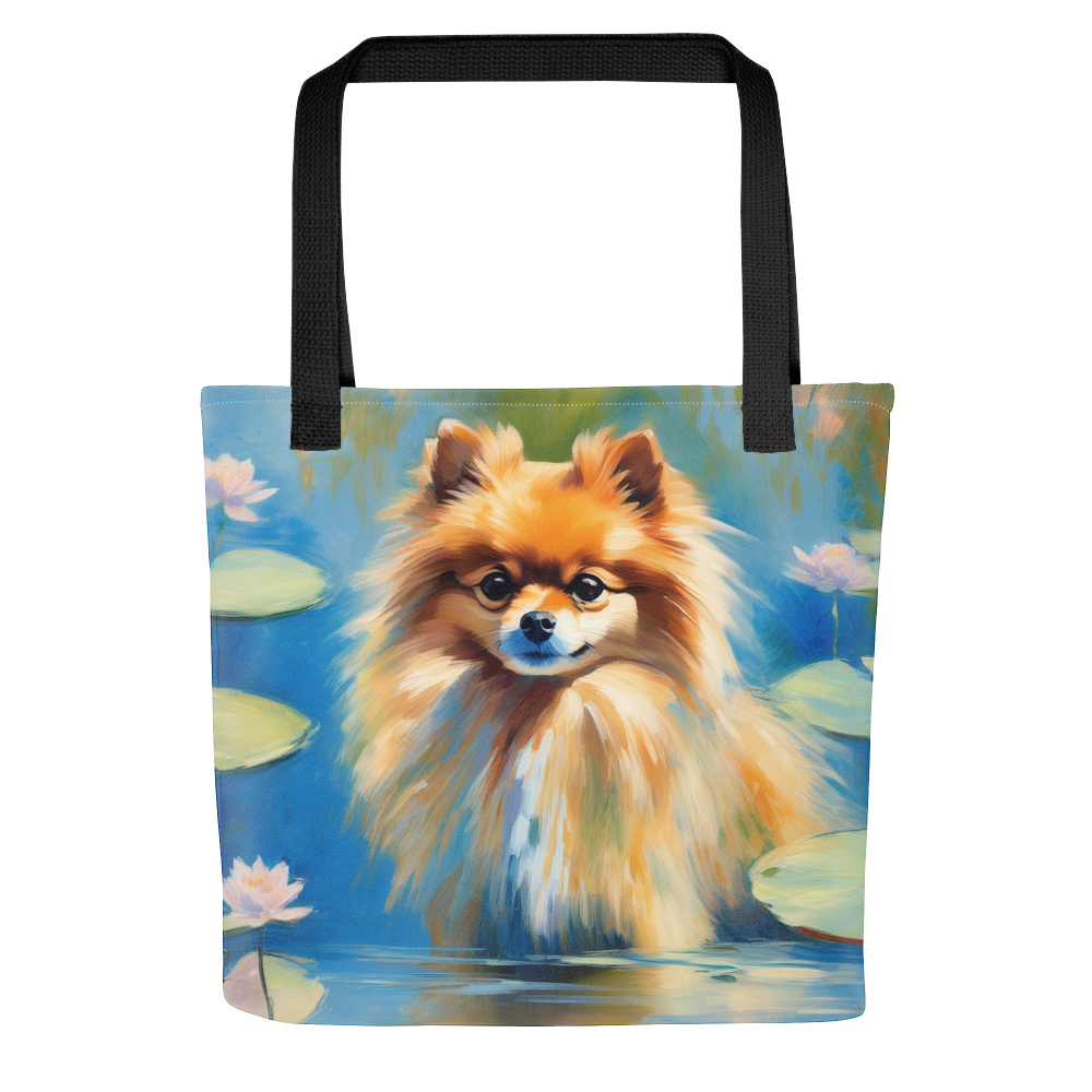 PugMug Custom Tan Pomeranian Tote
