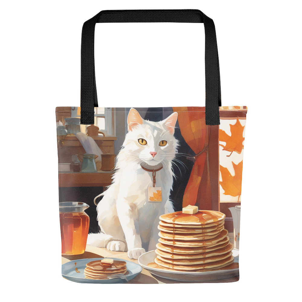 PugMug Custom White Companion Cat Tote