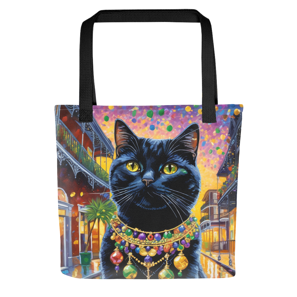 PugMug Custom Black British Shorthair Cat Tote