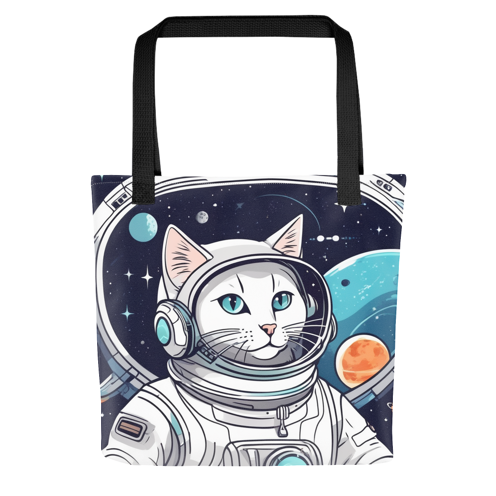 PugMug Custom White Companion Cat Tote
