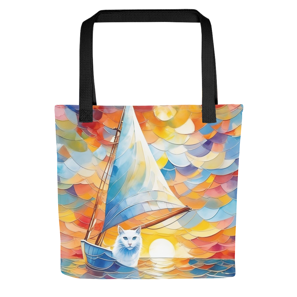 PugMug Custom White Companion Cat Tote