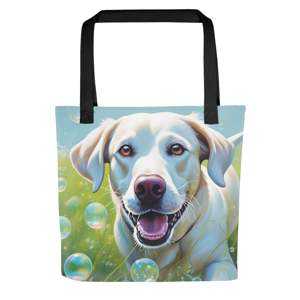 PugMug Custom White Labrador Retriever Tote