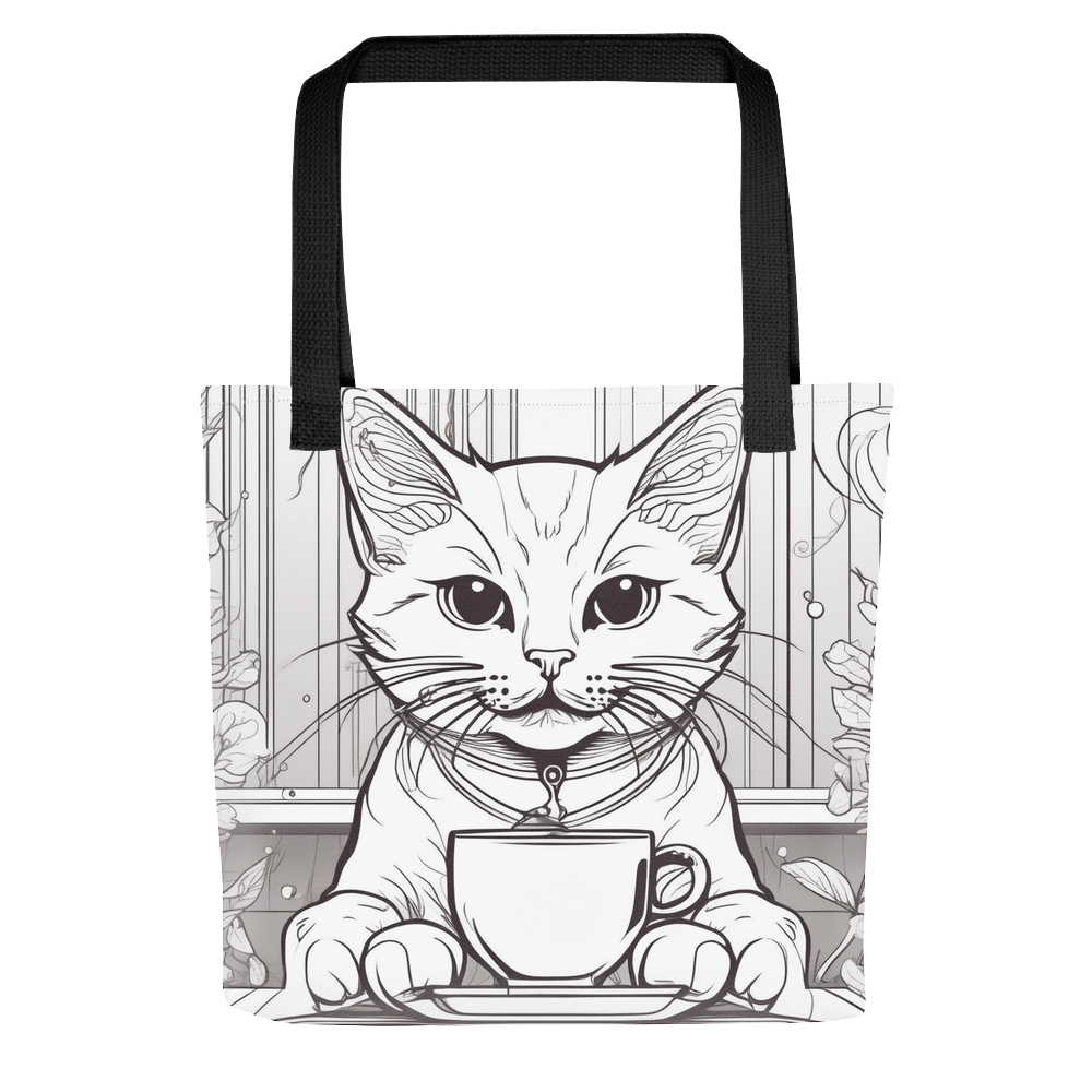 PugMug Custom White Companion Cat Tote