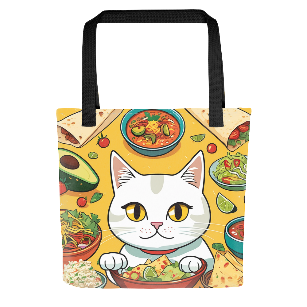 PugMug Custom White Companion Cat Tote