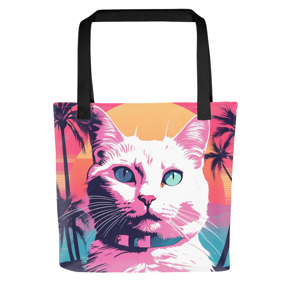 PugMug Custom White Companion Cat Tote