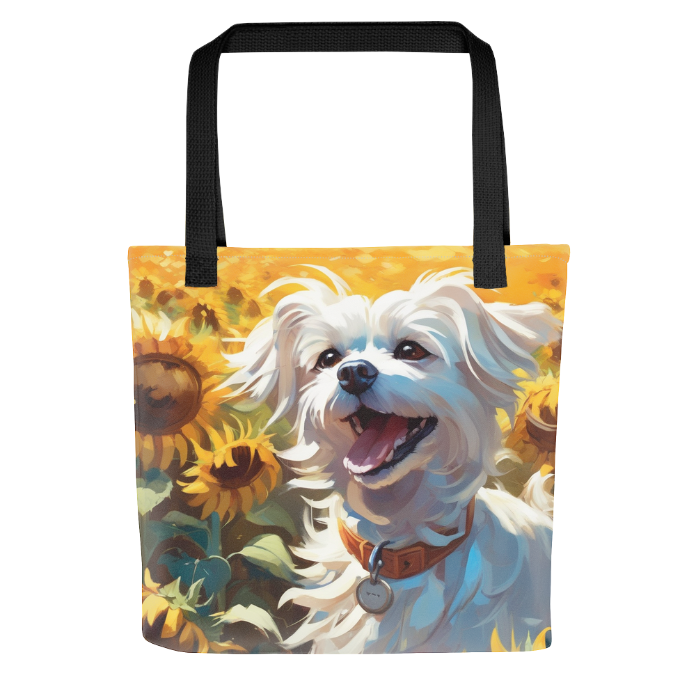 PugMug Custom Maltese Dog Tote