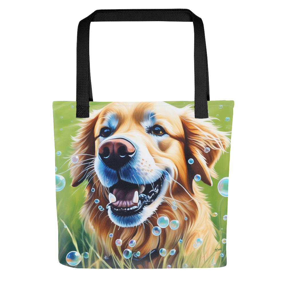 PugMug Custom Golden Retriever Tote
