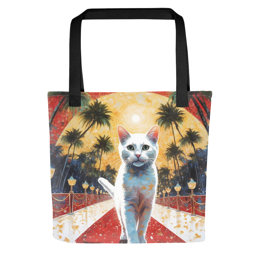 PugMug Custom White Companion Cat Tote