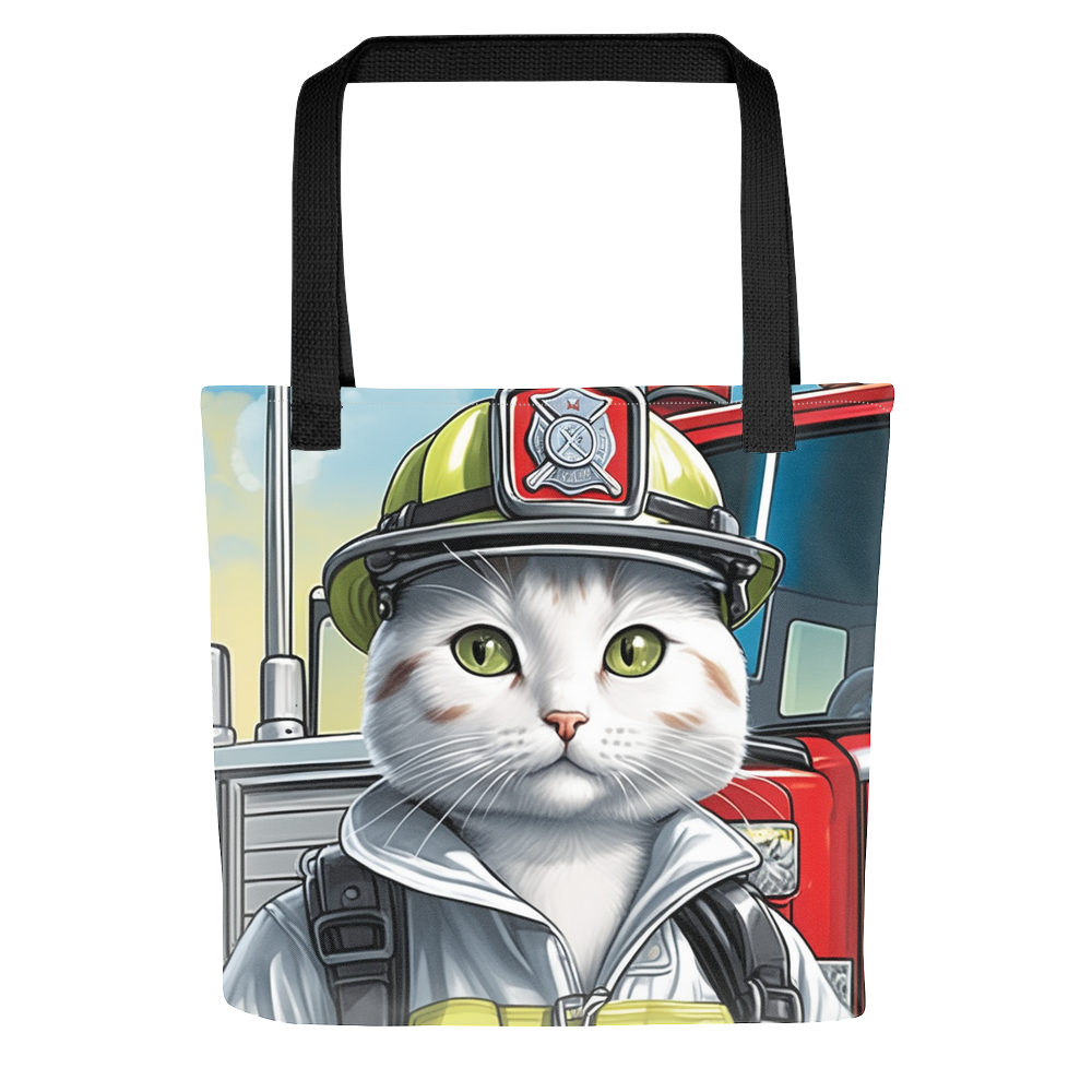 PugMug Custom White Companion Cat Tote