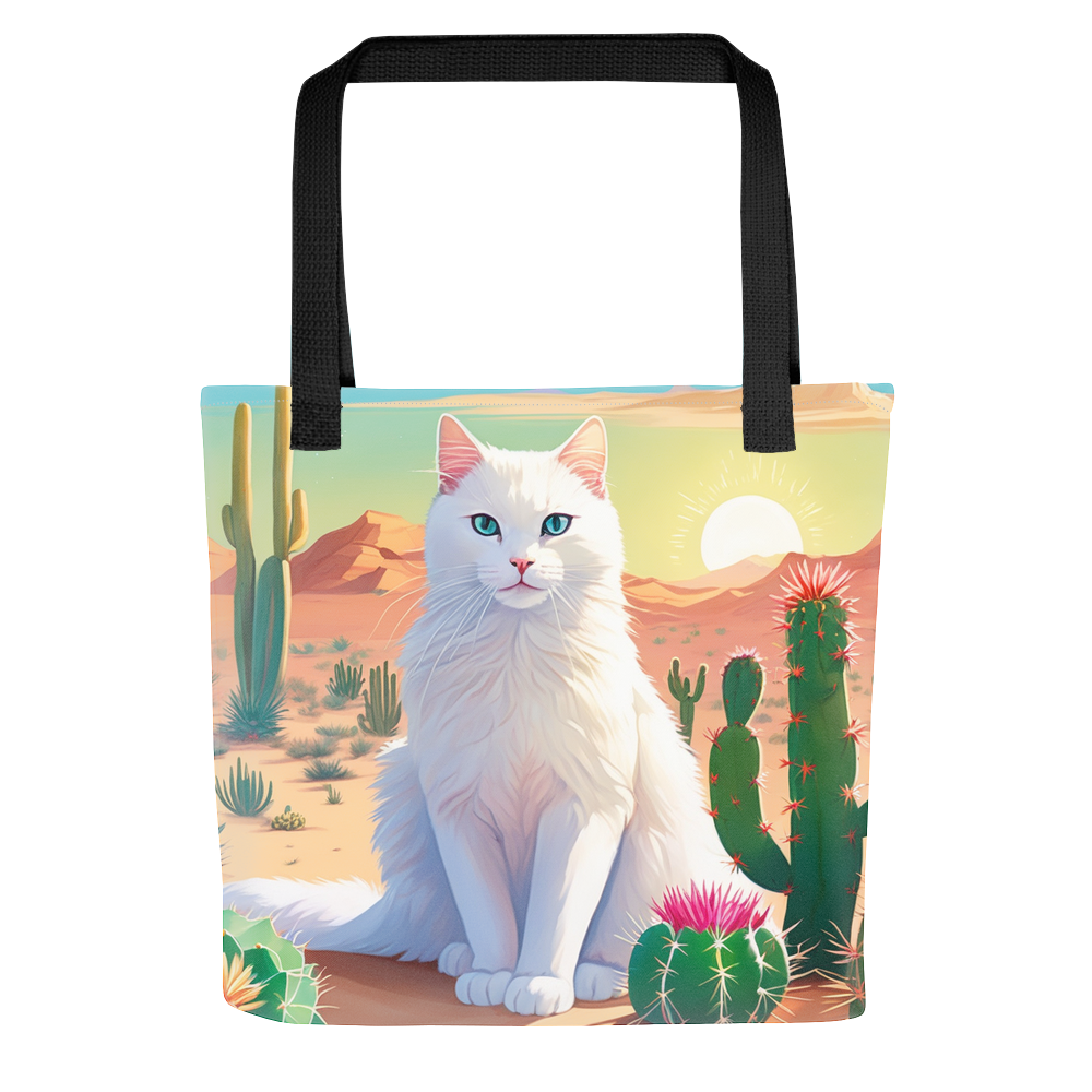 PugMug Custom White Companion Cat Tote
