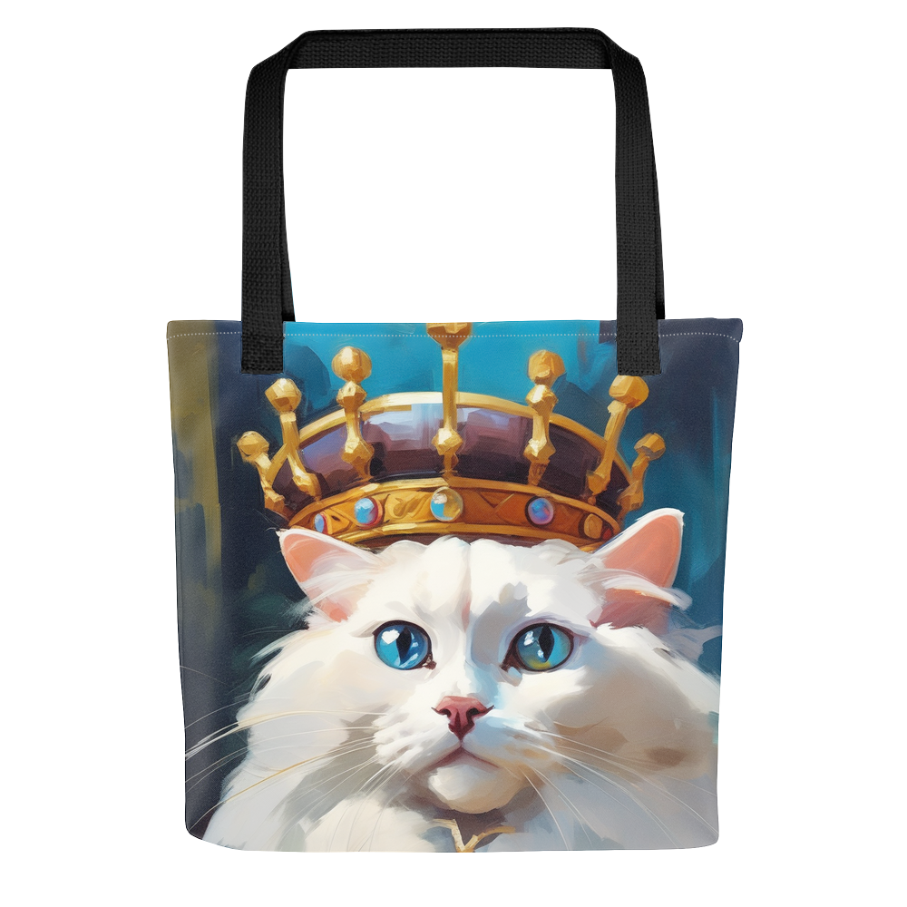 PugMug Custom White Ragdoll Cat Tote